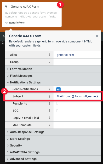 Form Variables